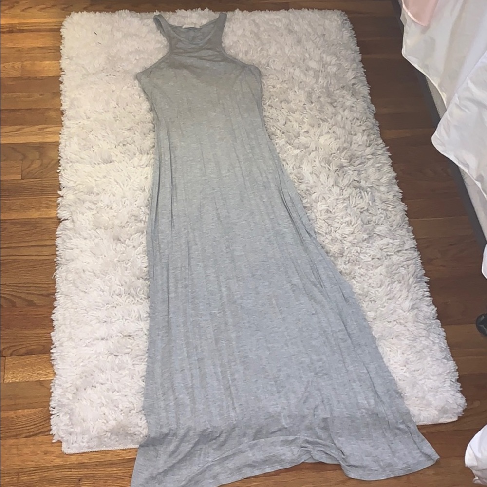 Grey Maxi Dress